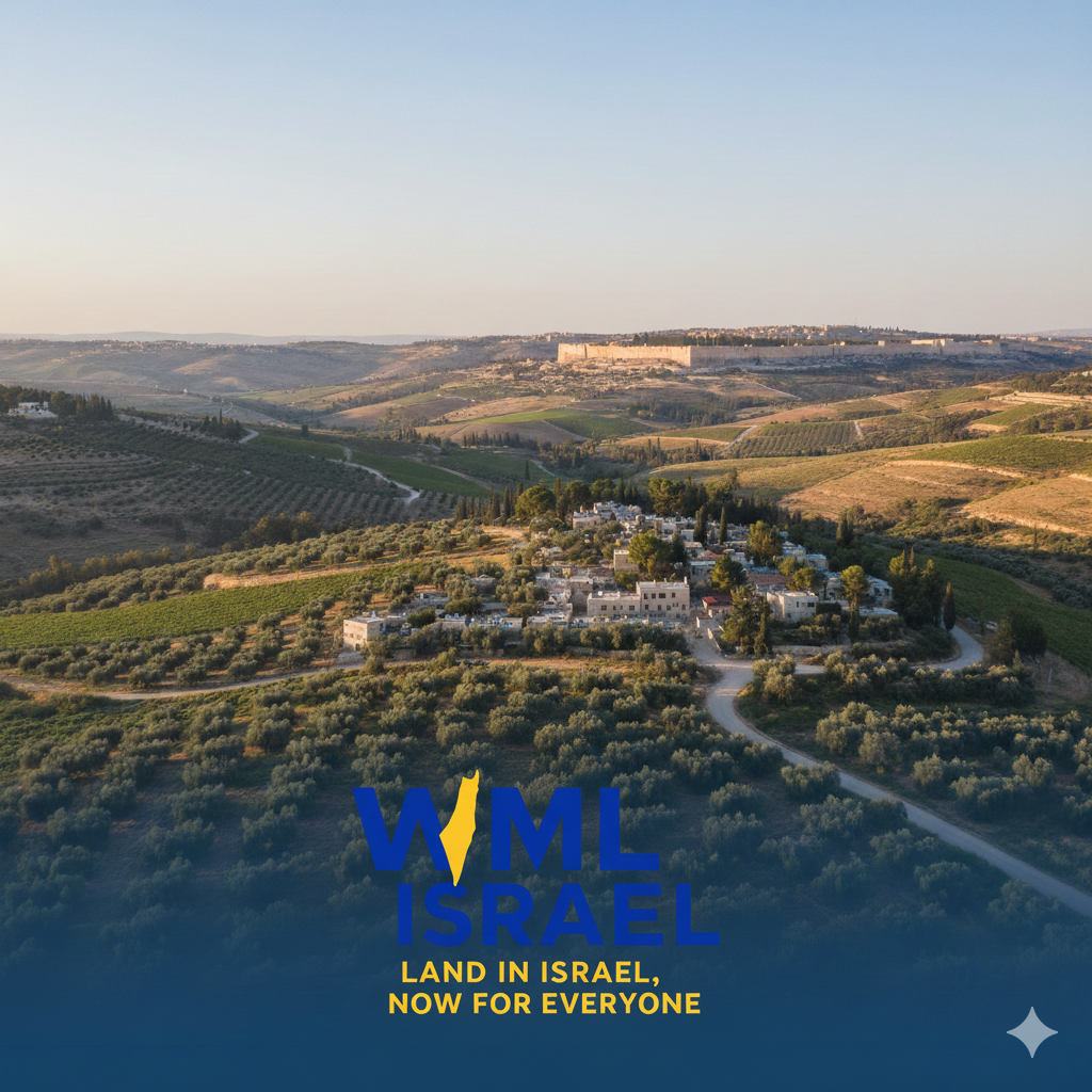 🌿 Pourquoi posséder un terrain en Israël, c’est investir dans l’avenir et dans l’histoire 🇮🇱